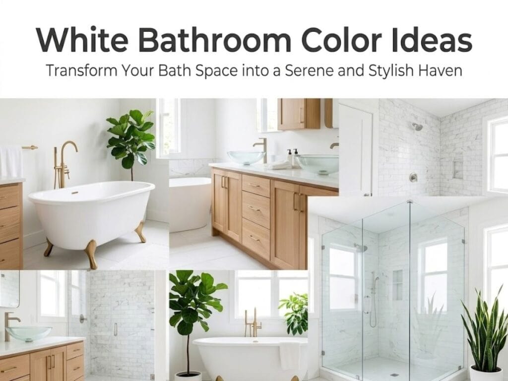 Stunning White Bathroom Color Ideas